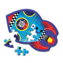 Afbeelding in Gallery-weergave laden, Mudpuppy 24pc Shaped Mini Puzzle Spaceship
