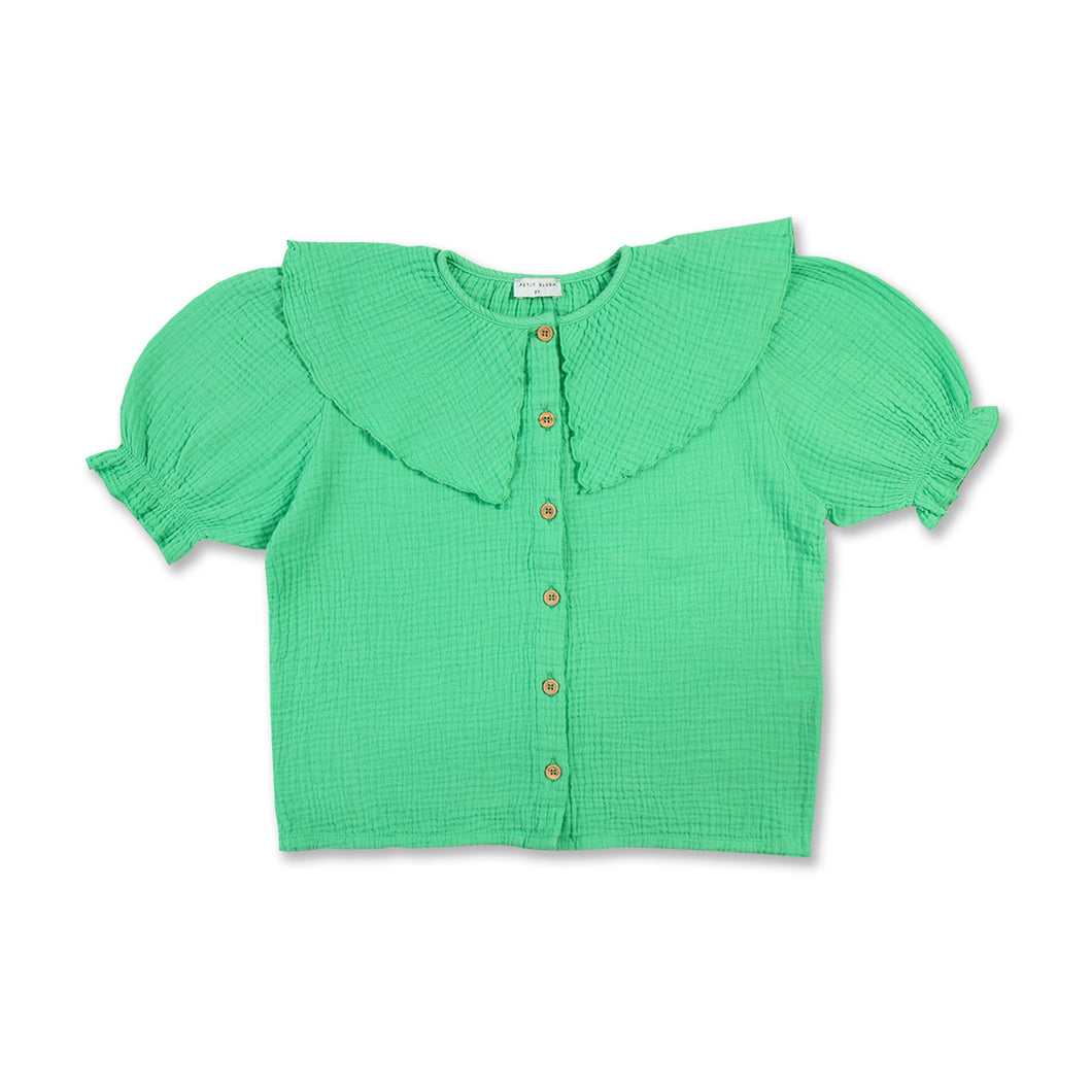 Petit Blush Bobbi Blouse Irish Green SALE