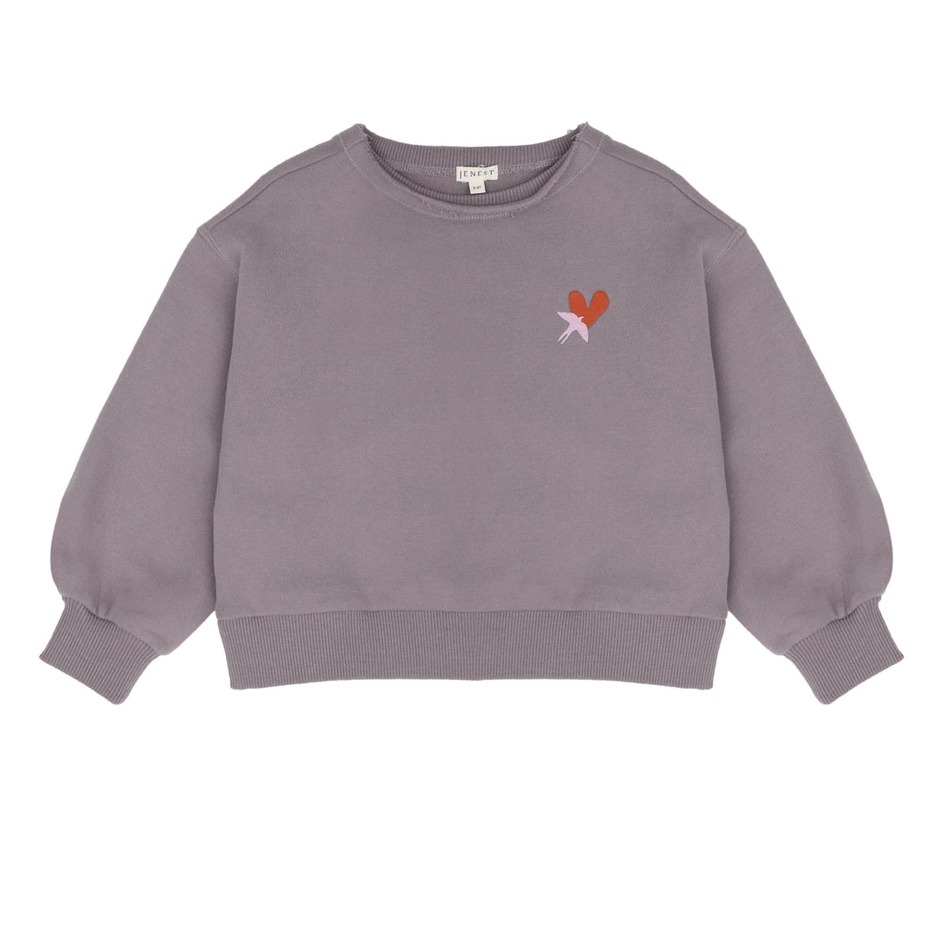 Jenest Love Bird Sweater Lavender Lilac