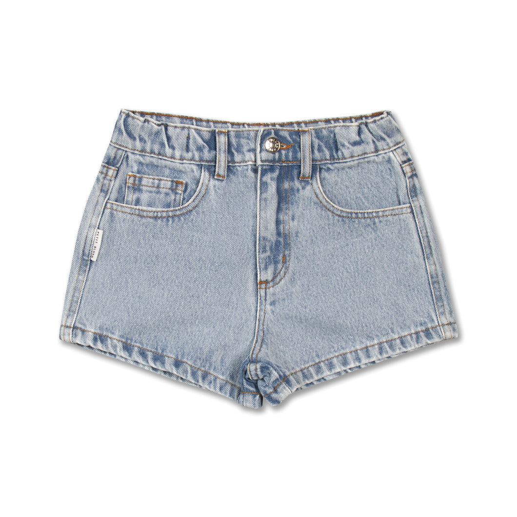 Petit Blush Short Jeans Washed Light Blue SALE