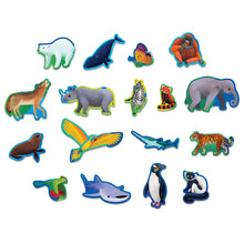 Afbeelding in Gallery-weergave laden, Mudpuppy 80pc Geography Puzzle Endangered Species
