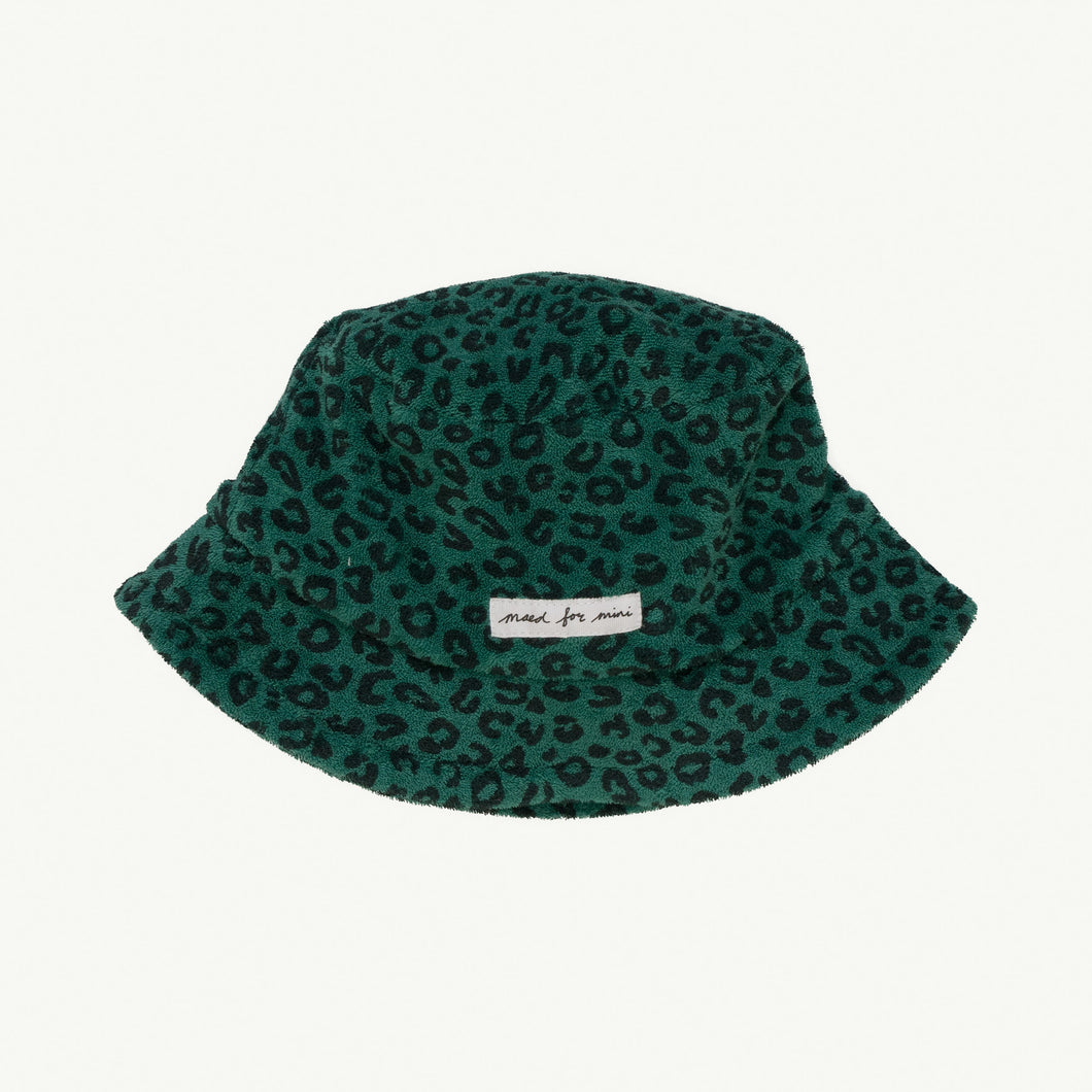 Maed for mini Leafy Leopard Bucket Hat